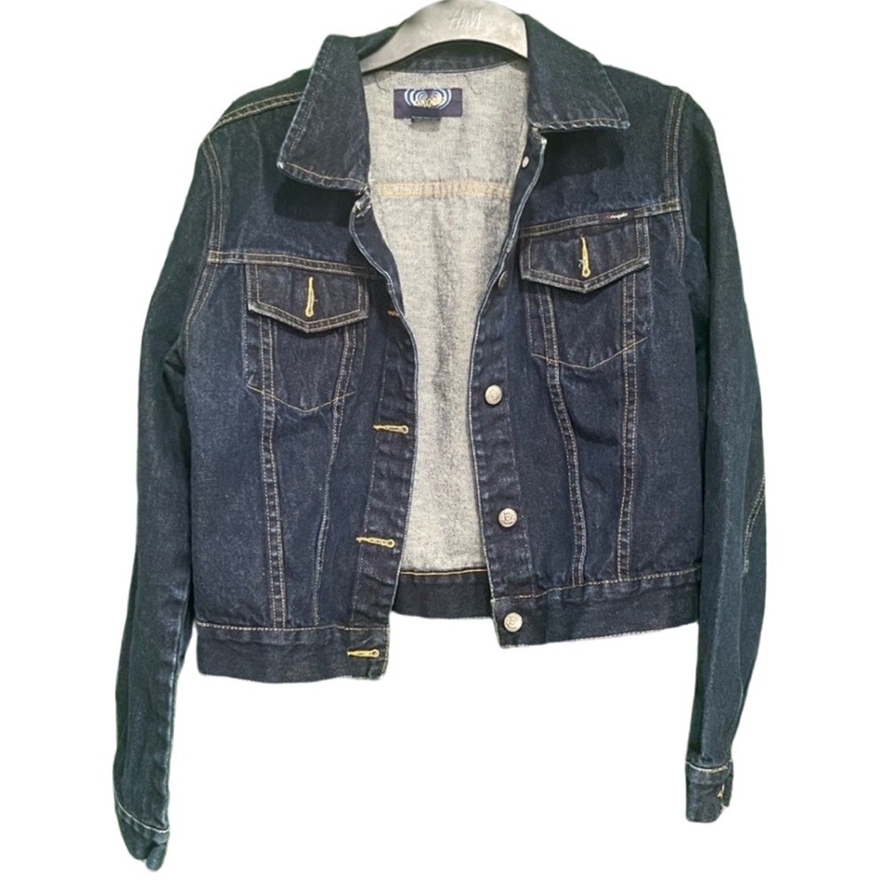 Ángels Juniors XL Denim Trucker Jacket Blue